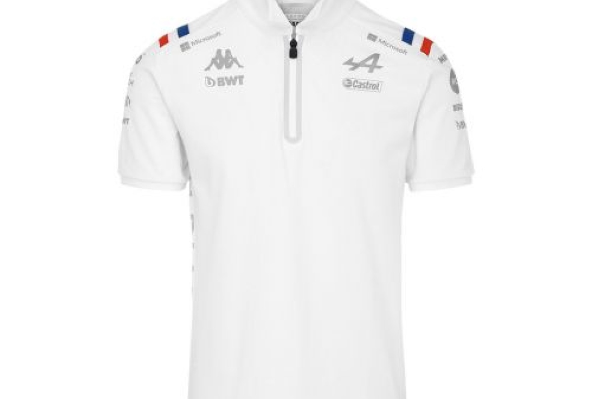 Polo ALPINE F1 Team 2022 Blanc - Homme Alpine