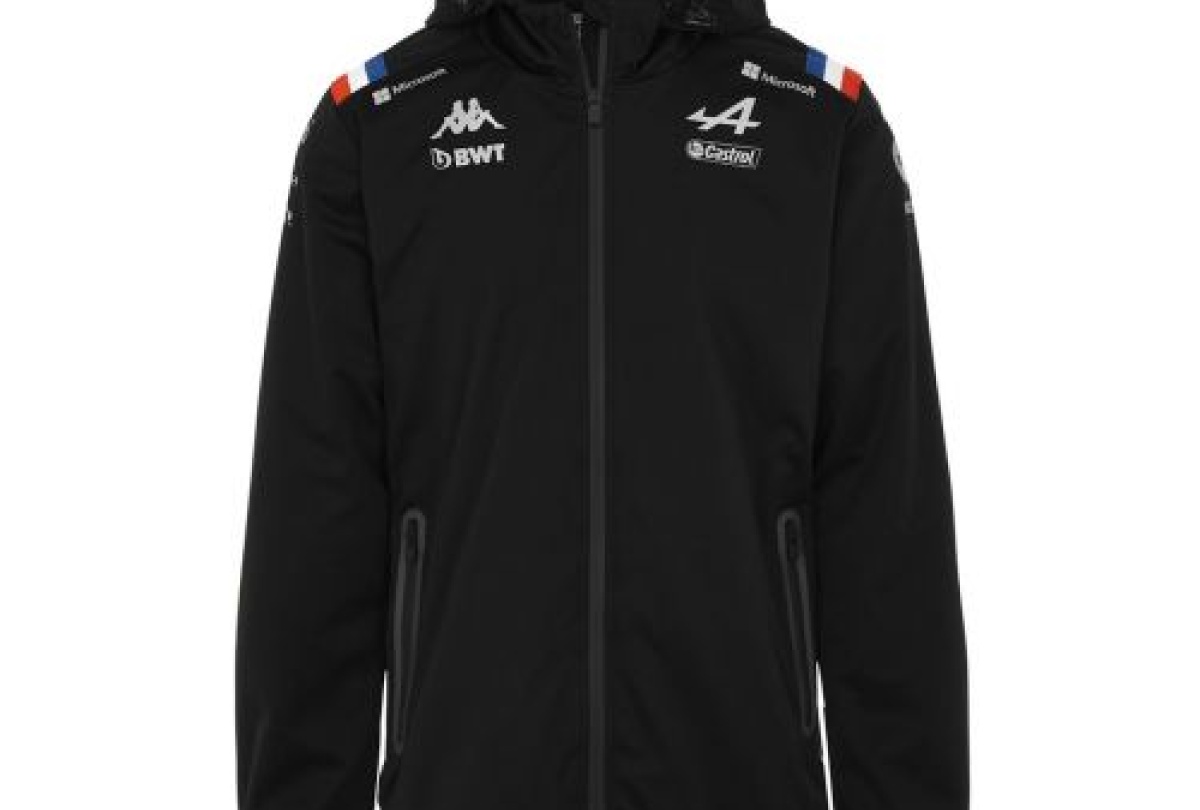 Veste de pluie ALPINE F1 Team 2022 Noir - Homme Alpine