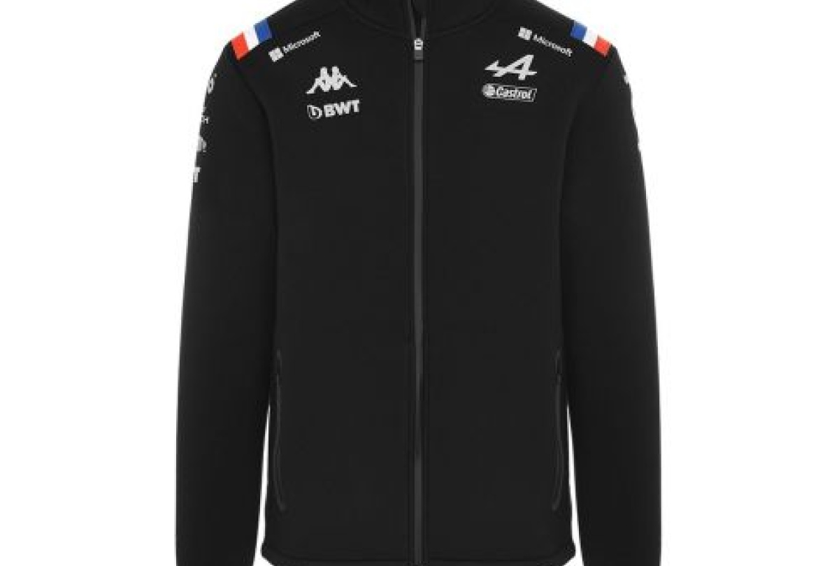 Veste zippée ALPINE F1 Team Noir - Femme Alpine
