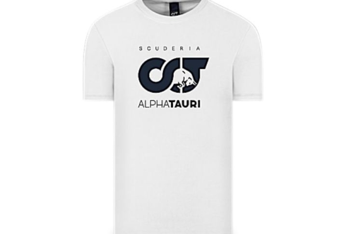 T-shirt blanc LOGO ALPHA TAURI F1 Redbull