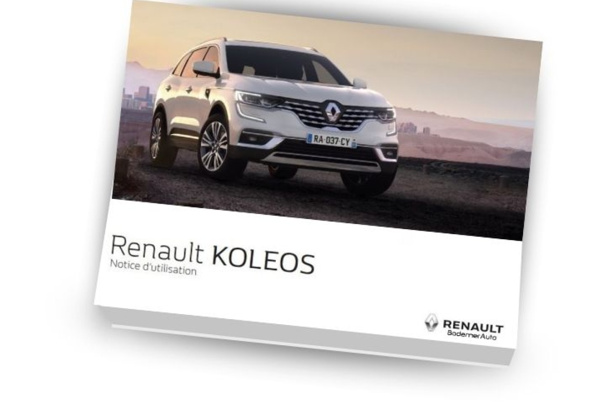 Notice d'utilisation - Renault KOLEOS 1 Renault
