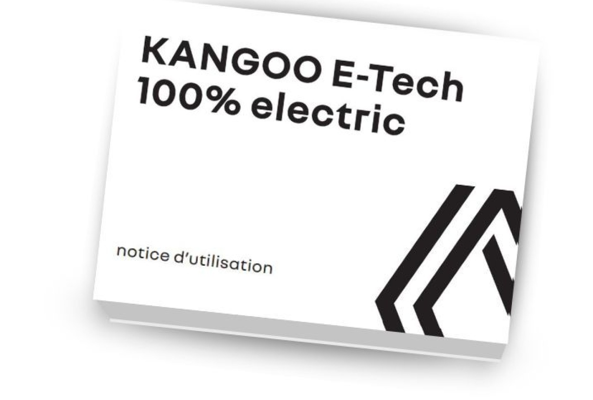 Notice d'utilisation - Renault KANGOO E-TECH Renault