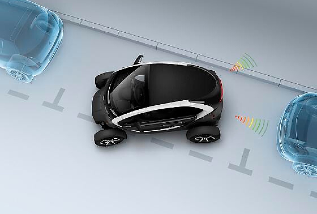 Aide au parking arrière - RENAULT TWIZY Renault