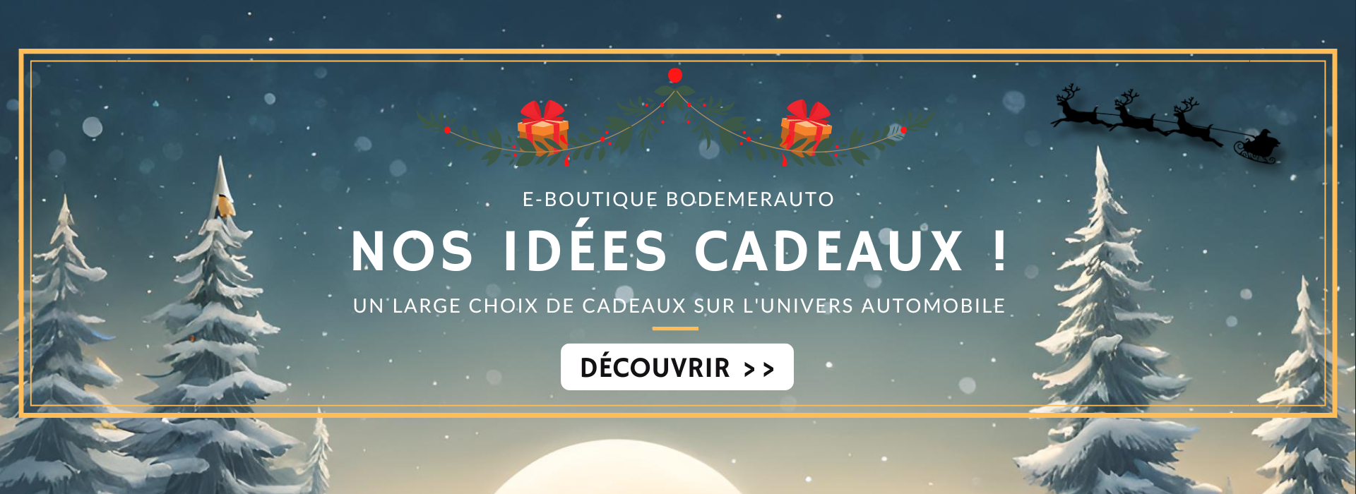 Nos idées cadeaux auto 2024 !